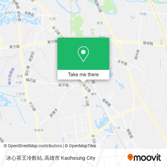冰心茶王冷飲站 map