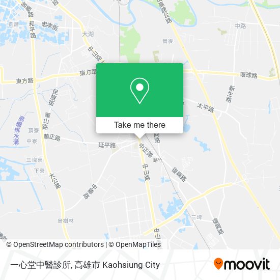 一心堂中醫診所 map