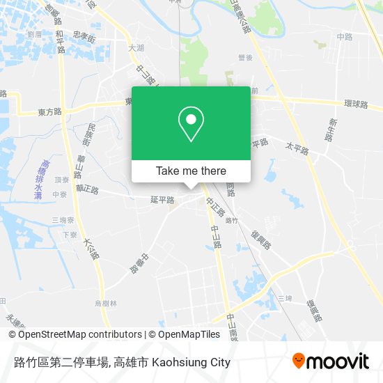 路竹區第二停車場地圖