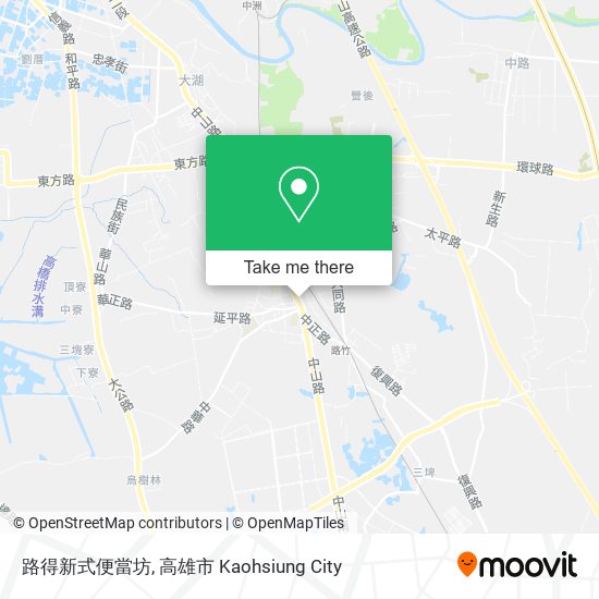 路得新式便當坊 map