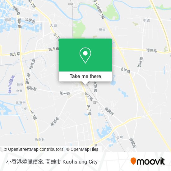 小香港燒臘便當 map