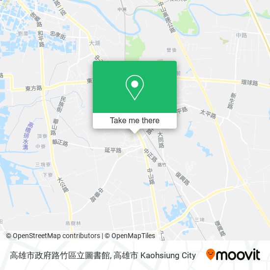 高雄市政府路竹區立圖書館地圖