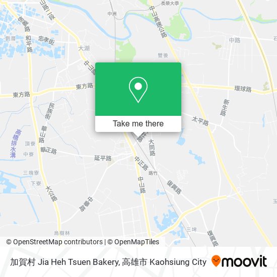 加賀村 Jia Heh Tsuen Bakery map