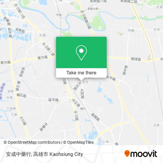 安成中藥行 map