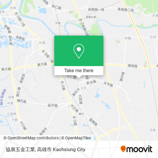 協展五金工業 map