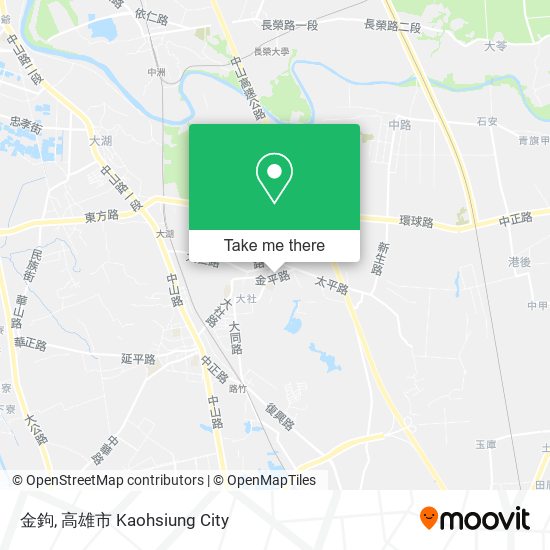 金鉤 map