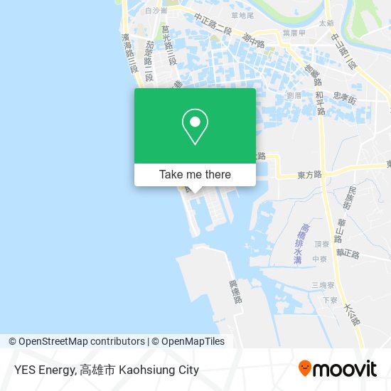 YES Energy map