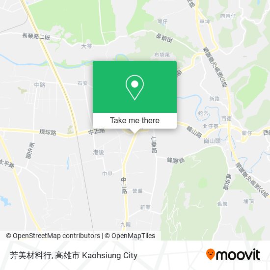芳美材料行 map