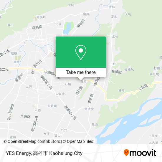 YES Energy map