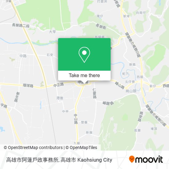 高雄市阿蓮戶政事務所 map
