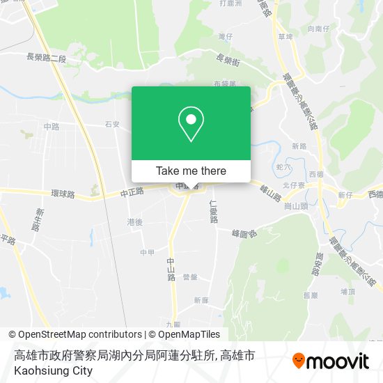 高雄市政府警察局湖內分局阿蓮分駐所 map