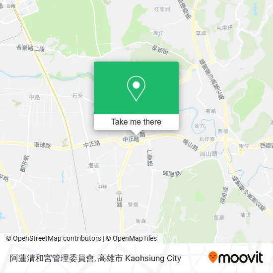 阿蓮清和宮管理委員會地圖