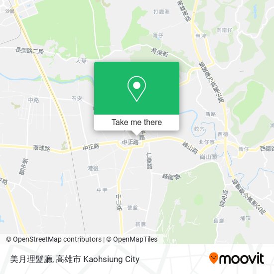 美月理髮廳 map