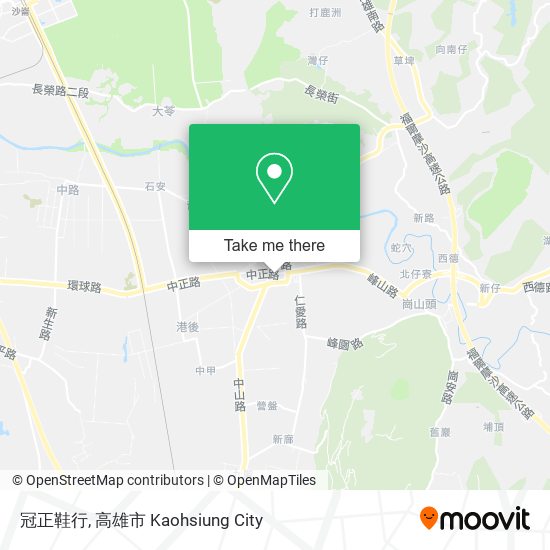 冠正鞋行 map