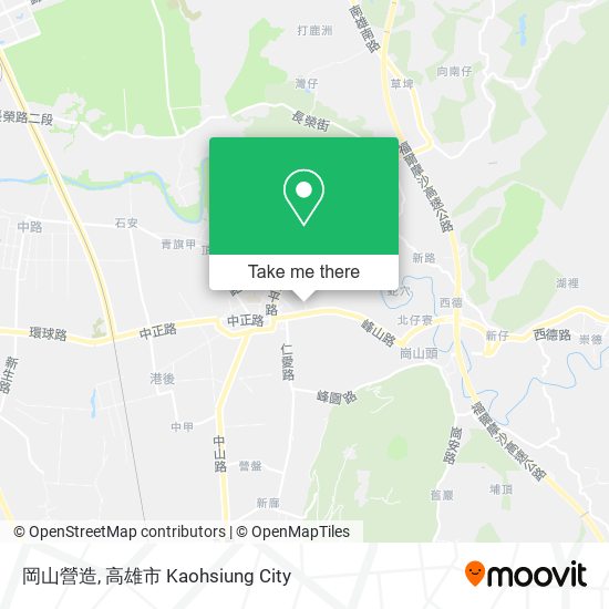 岡山營造 map