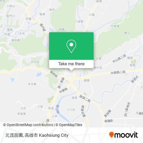 元茂苗圃 map