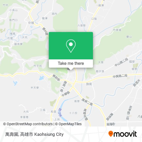 萬壽園地圖