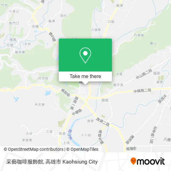 采藝咖啡服飾館地圖