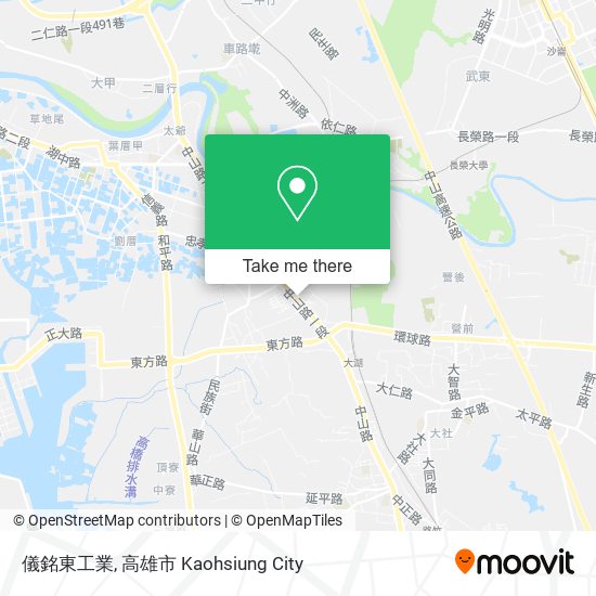 儀銘東工業 map