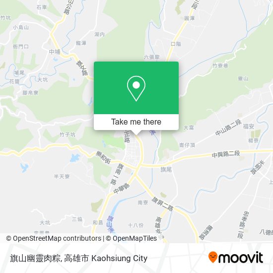 旗山幽靈肉粽 map