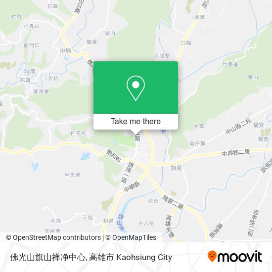 佛光山旗山禅净中心 map