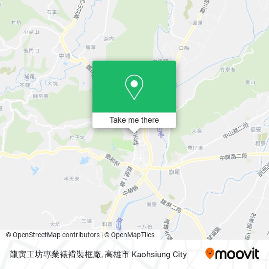 龍寅工坊專業裱褙裝框廠 map