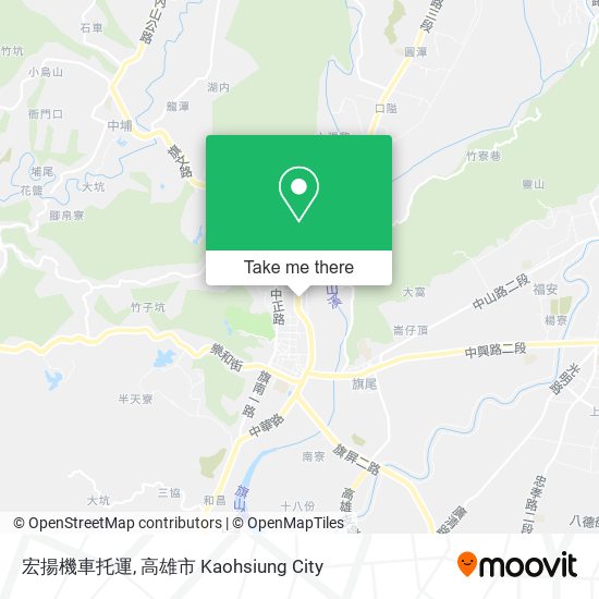 宏揚機車托運 map