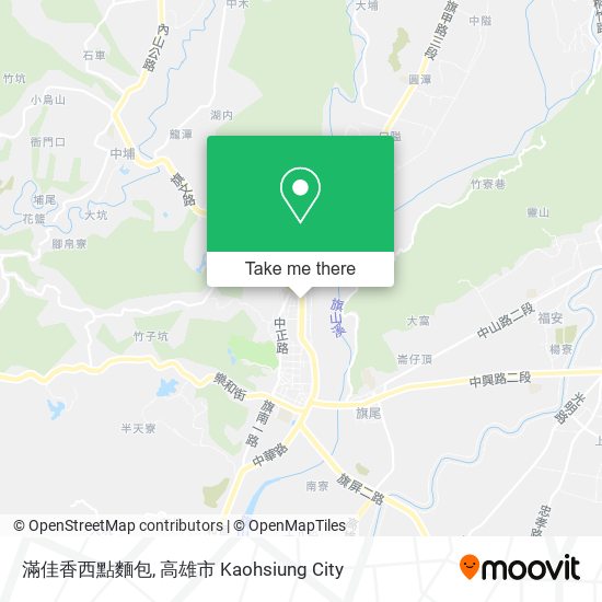 滿佳香西點麵包 map
