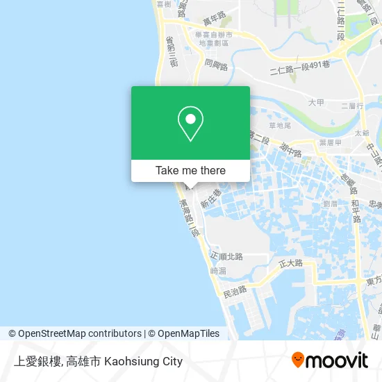 上愛銀樓地圖