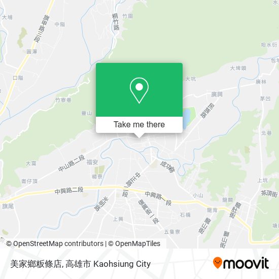 美家鄉粄條店 map