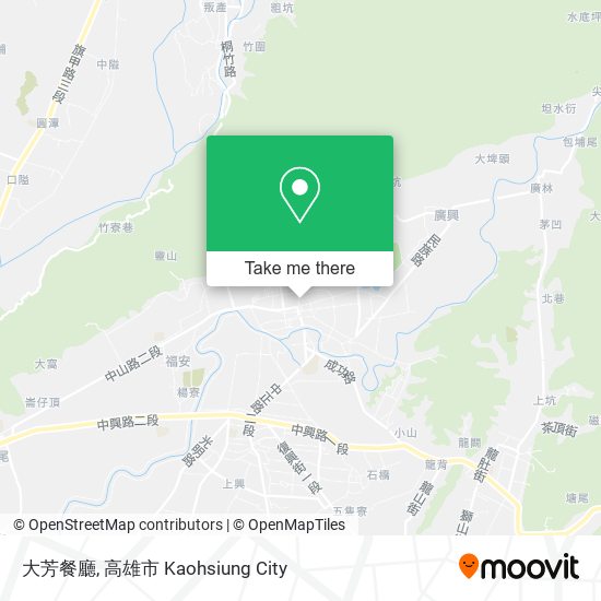 大芳餐廳 map