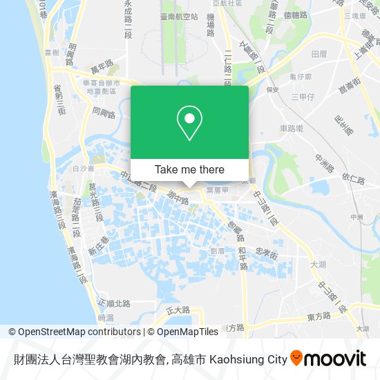 財團法人台灣聖教會湖內教會 map