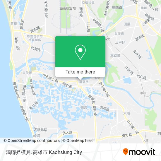 鴻聯昇模具 map