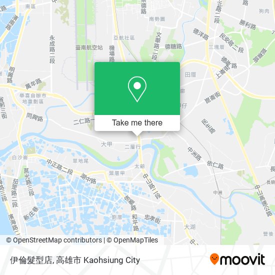 伊倫髮型店 map