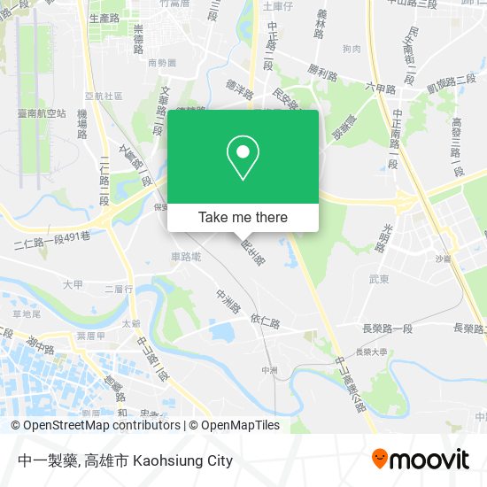 中一製藥地圖