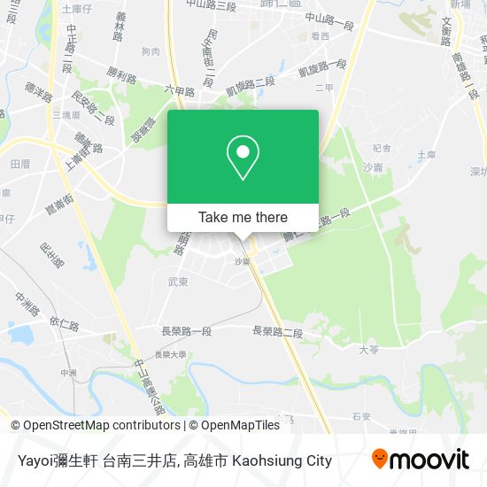 Yayoi彌生軒 台南三井店 map