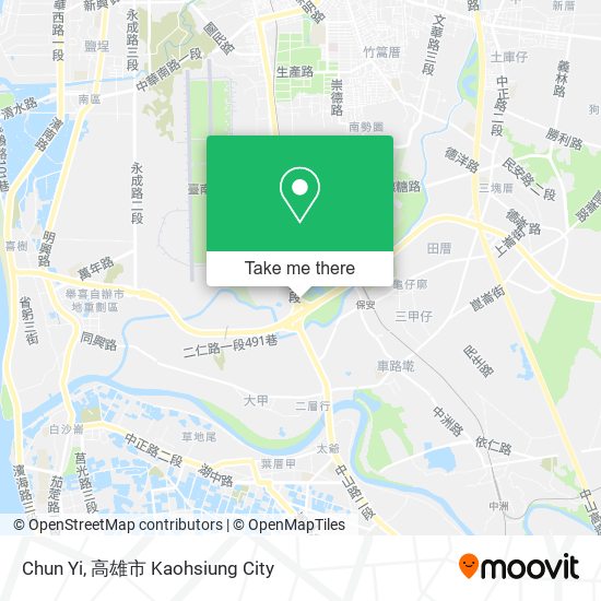 Chun Yi map