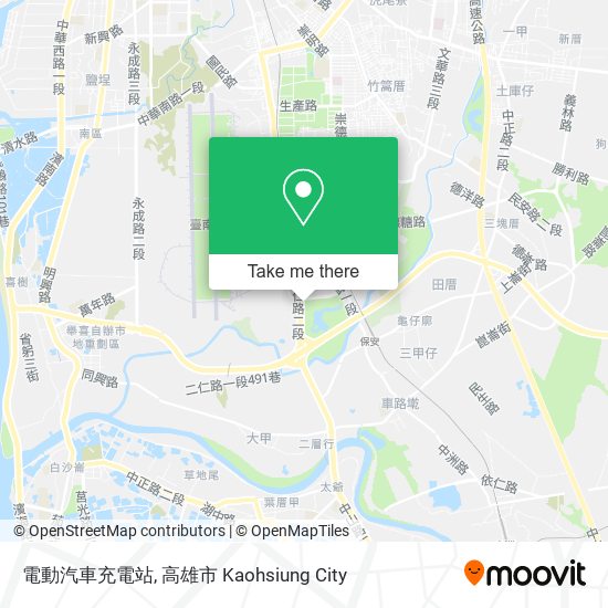 電動汽車充電站 map