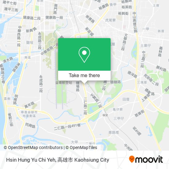 Hsin Hung Yu Chi Yeh map