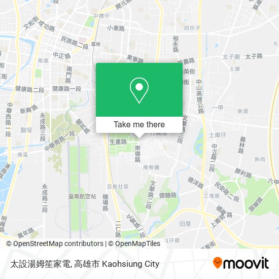 太設湯姆笙家電 map
