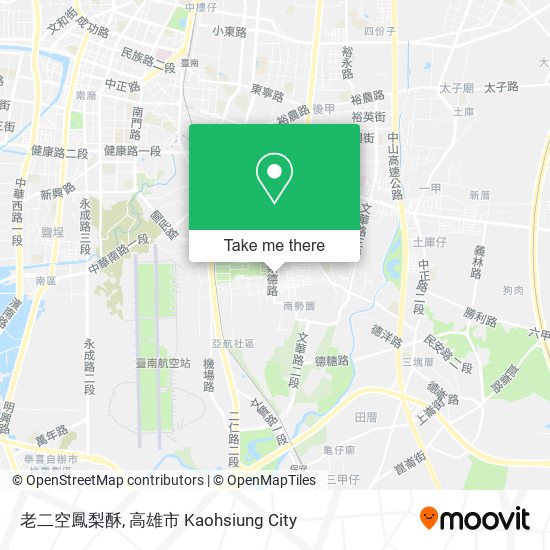 老二空鳳梨酥 map