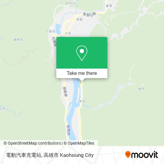 電動汽車充電站地圖