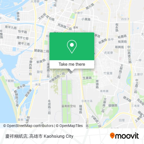 慶祥糊紙店 map