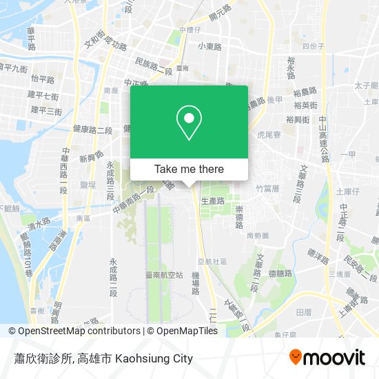 蕭欣衛診所 map