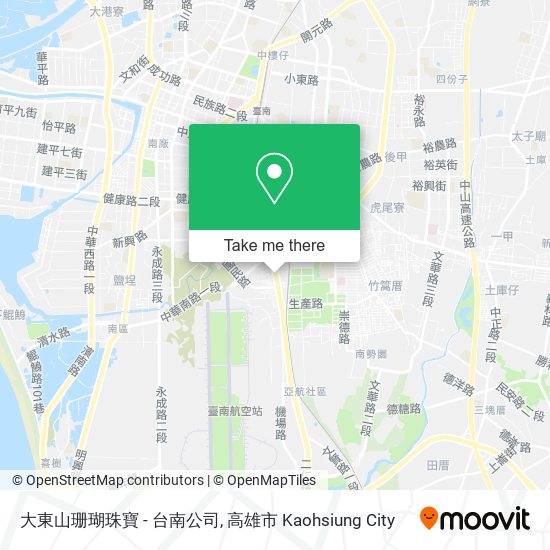 大東山珊瑚珠寶 - 台南公司 map