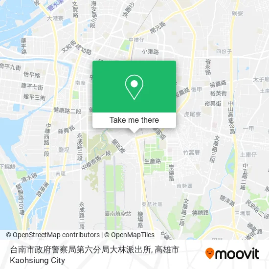 台南市政府警察局第六分局大林派出所 map