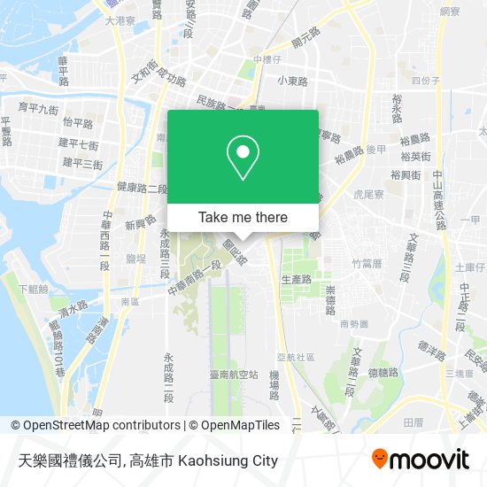 天樂國禮儀公司 map
