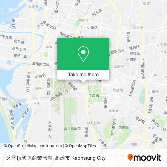 沐雲頂國際商業旅館 map