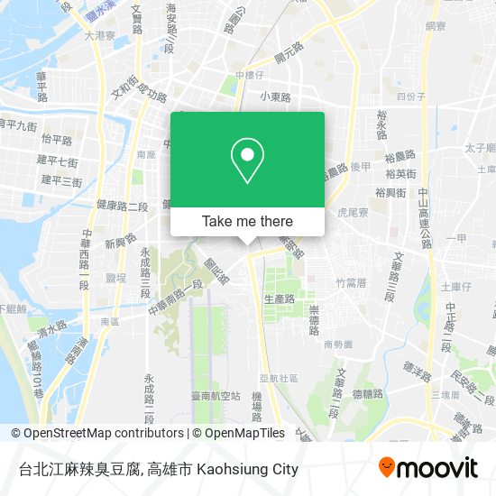 台北江麻辣臭豆腐地圖