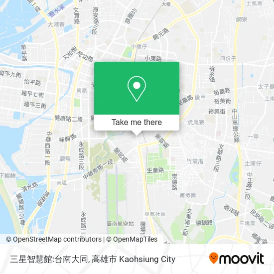 三星智慧館:台南大同 map